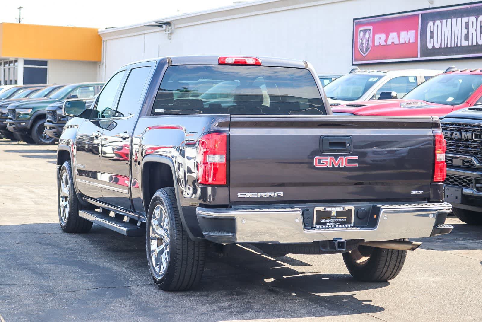 Used 2014 GMC Sierra 1500 SLT w/ SLT Crew Cab Value Package RWD image 6