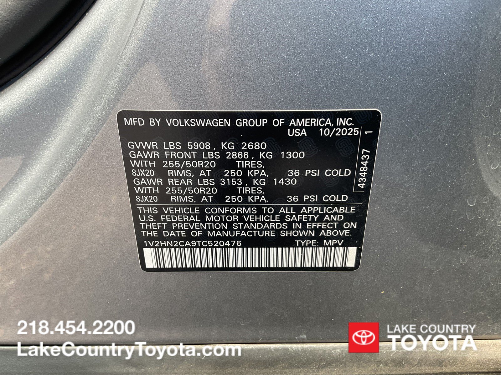 Used 2026 Volkswagen Atlas SE AWD/4WD image 34