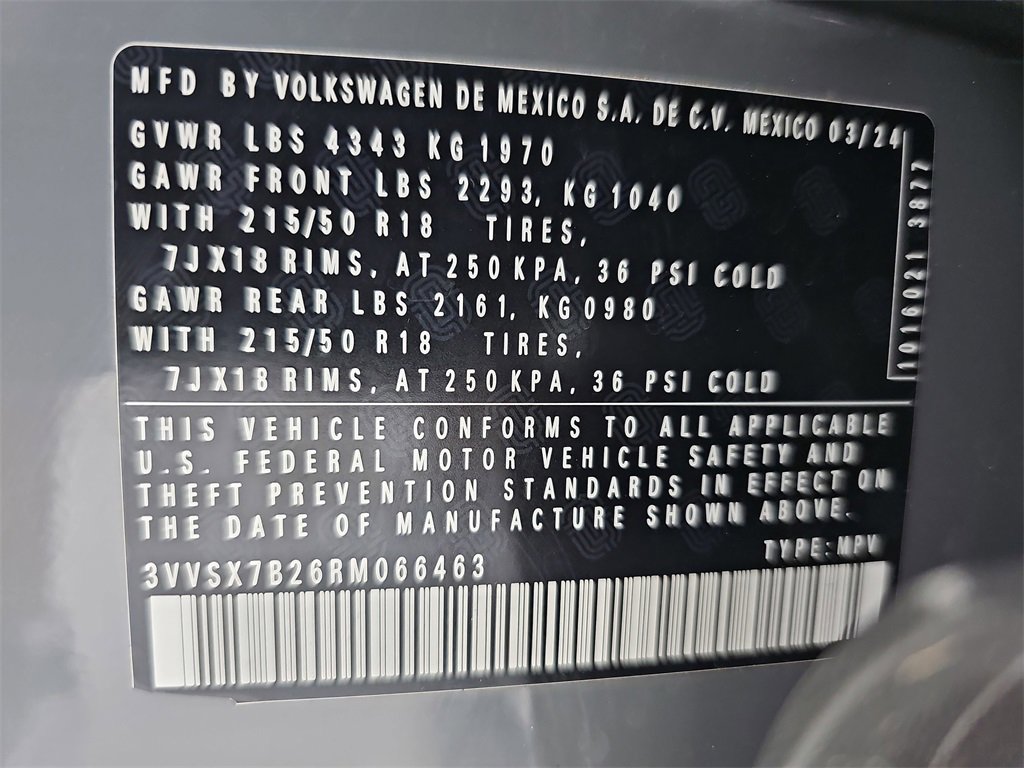 Used 2024 Volkswagen Taos SE image 49