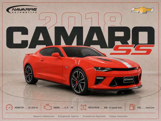 Used 2018 Chevrolet Camaro SS w/ Hot Wheels Edition RWD image 1