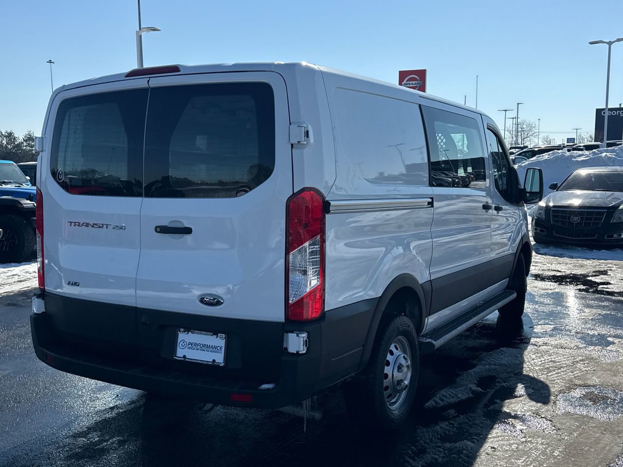 Used 2023 Ford Transit 250 Low Roof AWD w/ Exterior Upgrade Package image 3