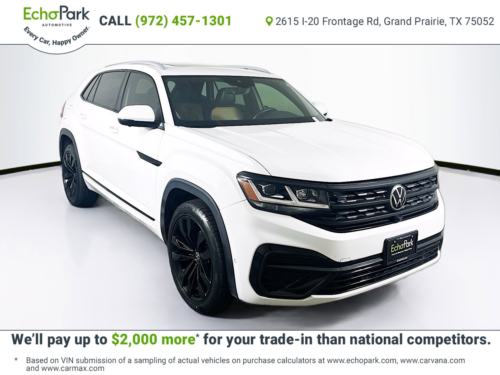 Used 2020 Volkswagen Atlas Cross Sport SEL Premium R-Line w/ Cross Sport MDO Package