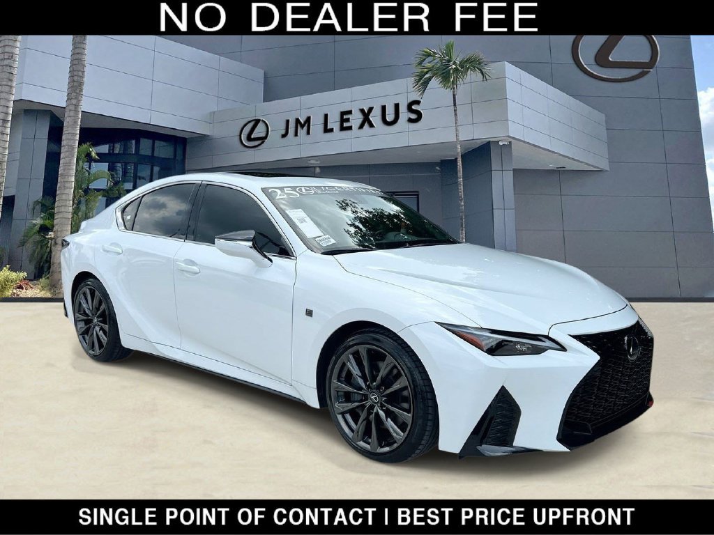 Certified 2025 Lexus IS 350 F Sport w/ Accessory Package 2