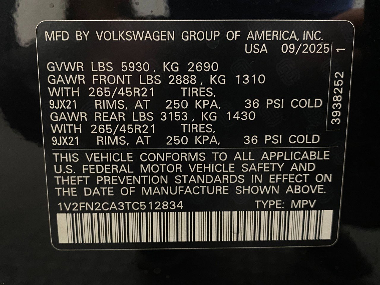 New 2026 Volkswagen Atlas SEL Premium R-Line image 37