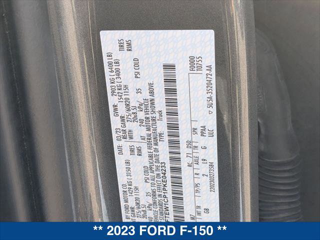 Certified 2023 Ford F150 XL w/ STX Appearance Package image 23
