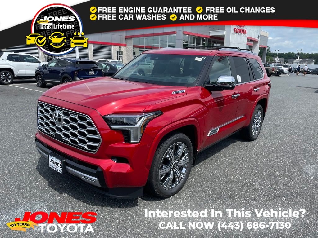 New 2026 Toyota Sequoia Capstone