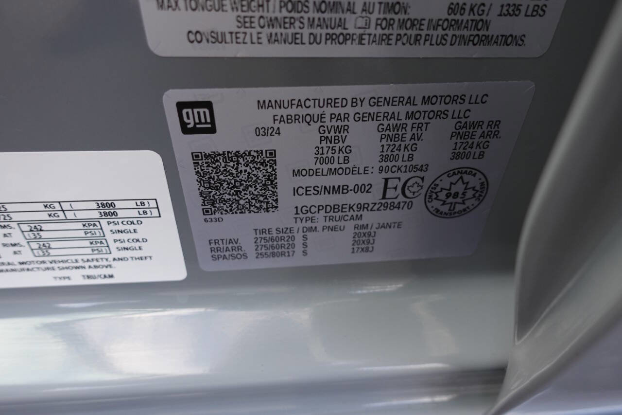 Used 2024 Chevrolet Silverado 1500 Custom image 18