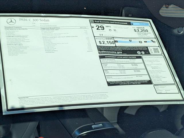 Used 2026 Mercedes-Benz C 300 Sedan image 16