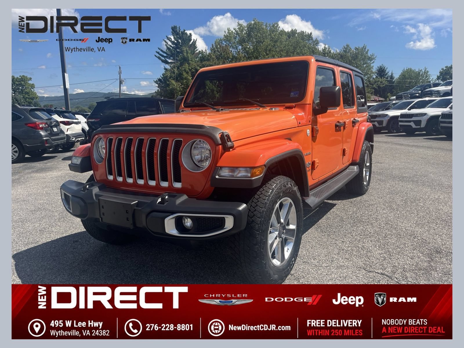 Used 2018 Jeep Wrangler Unlimited Sahara