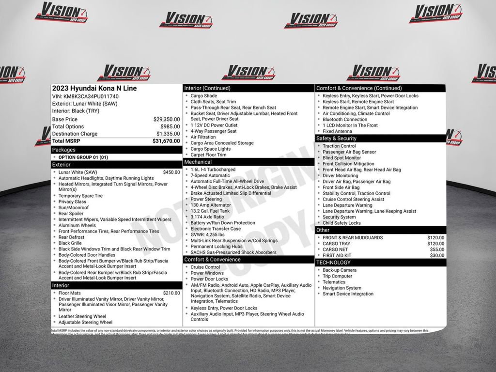 Used 2023 Hyundai Kona N Line image 40