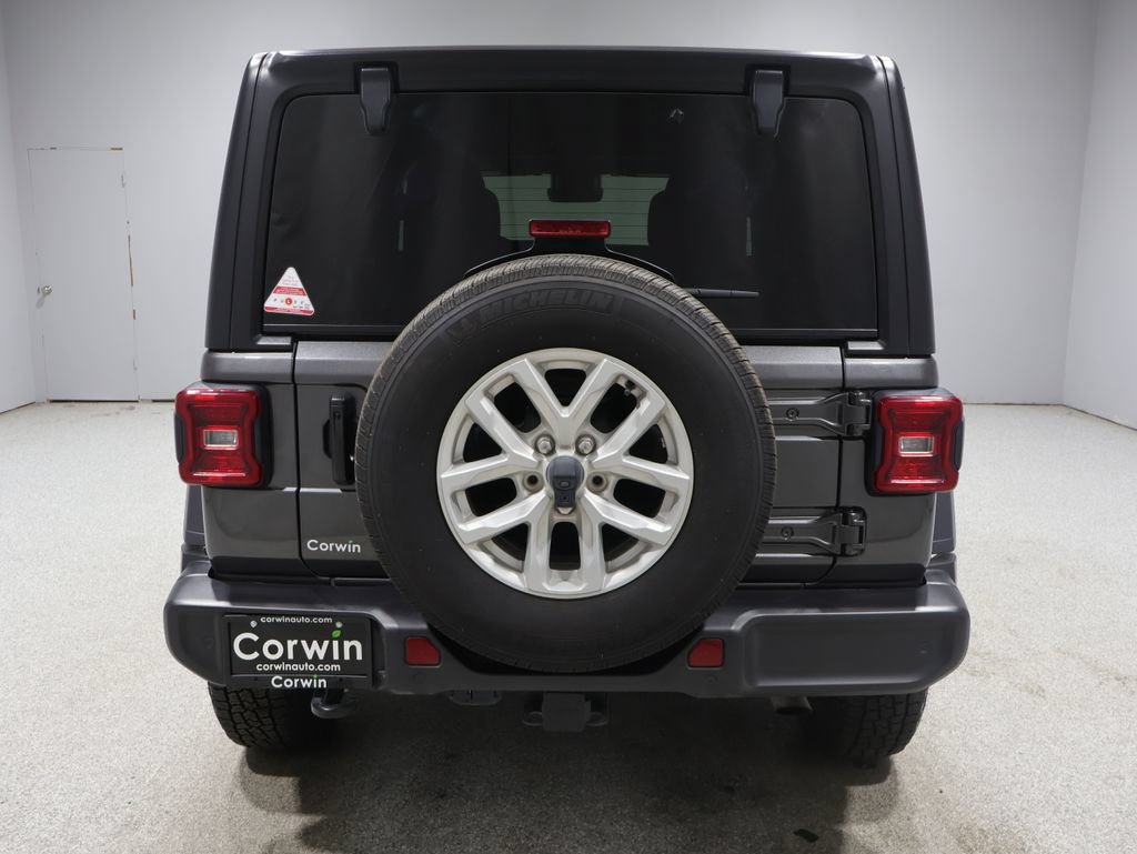 Used 2023 Jeep Wrangler Unlimited Sport AWD/4WD video 3