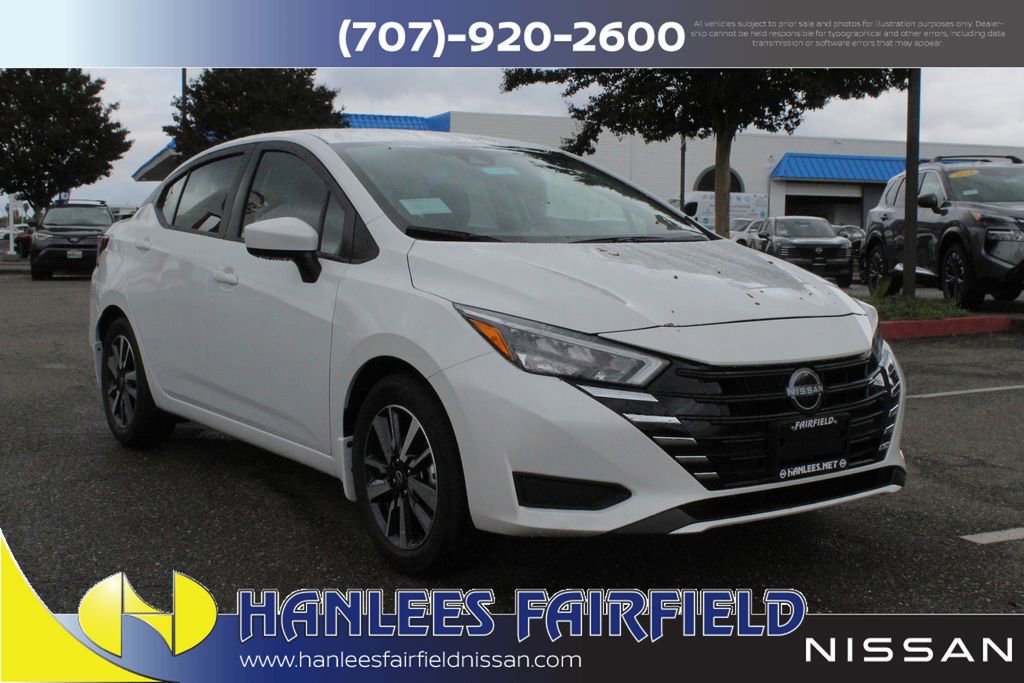 New 2025 Nissan Versa SV w/ Trunk Package FWD image 5