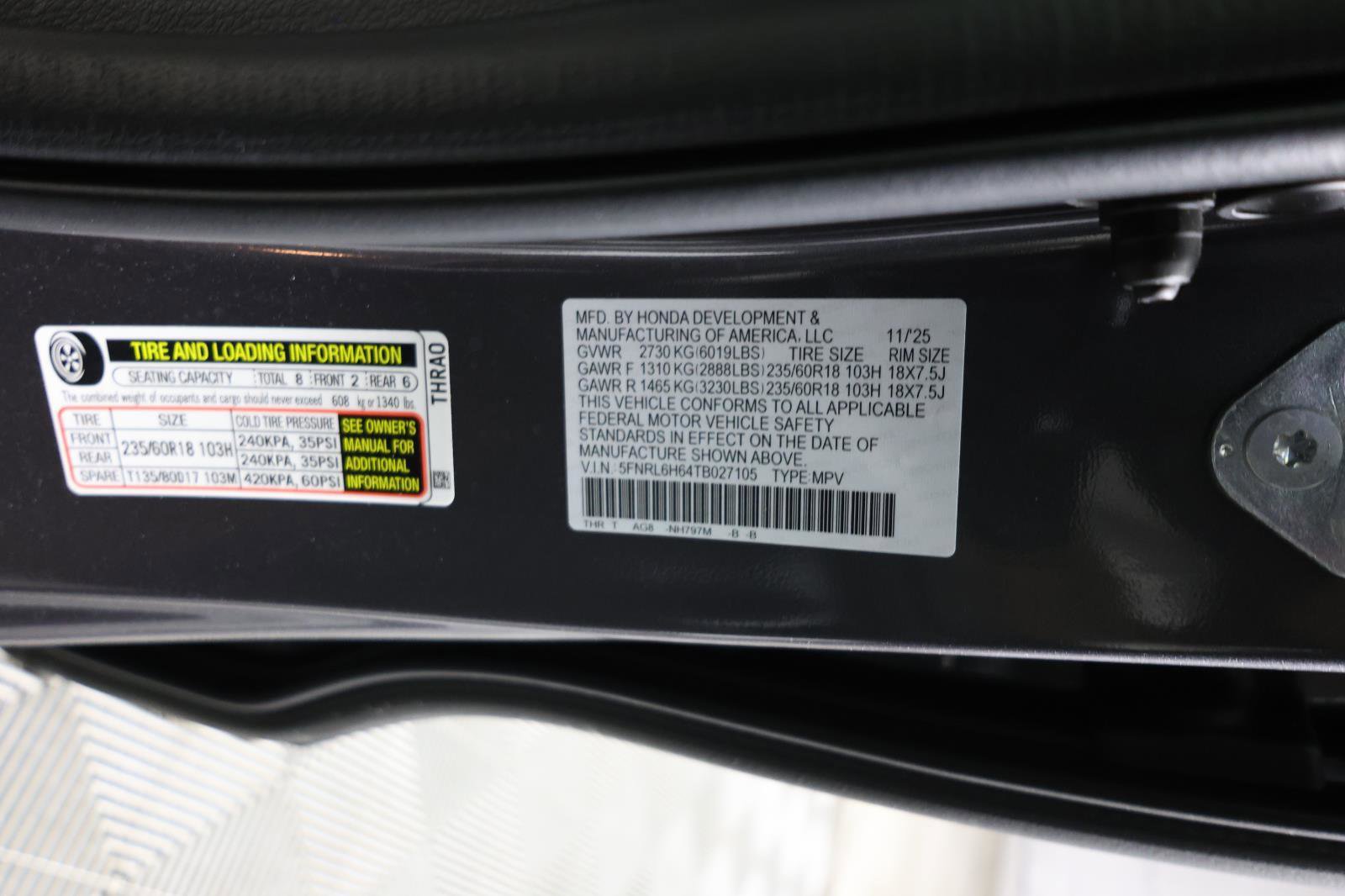 Used 2026 Honda Odyssey EX-L image 28