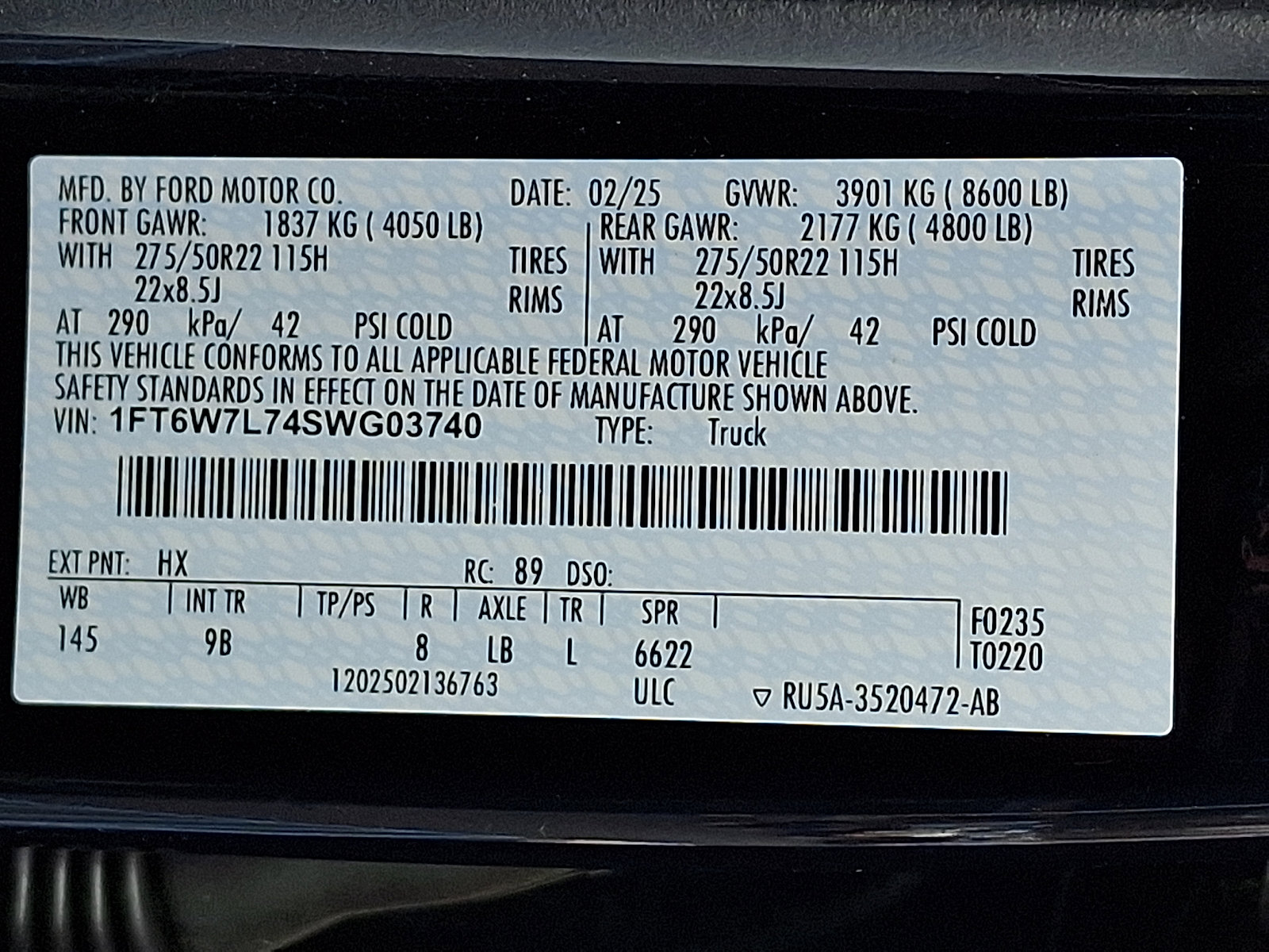 Used 2025 Ford F150 Lightning Platinum image 27