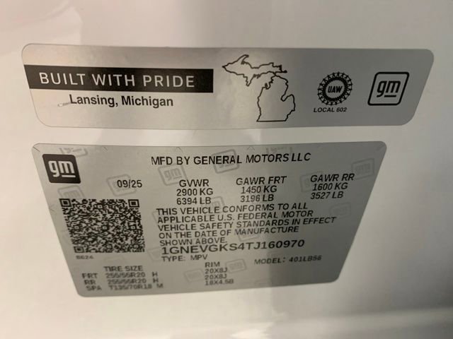 New 2026 Chevrolet Traverse LT w/ Midnight/Sport Edition image 14