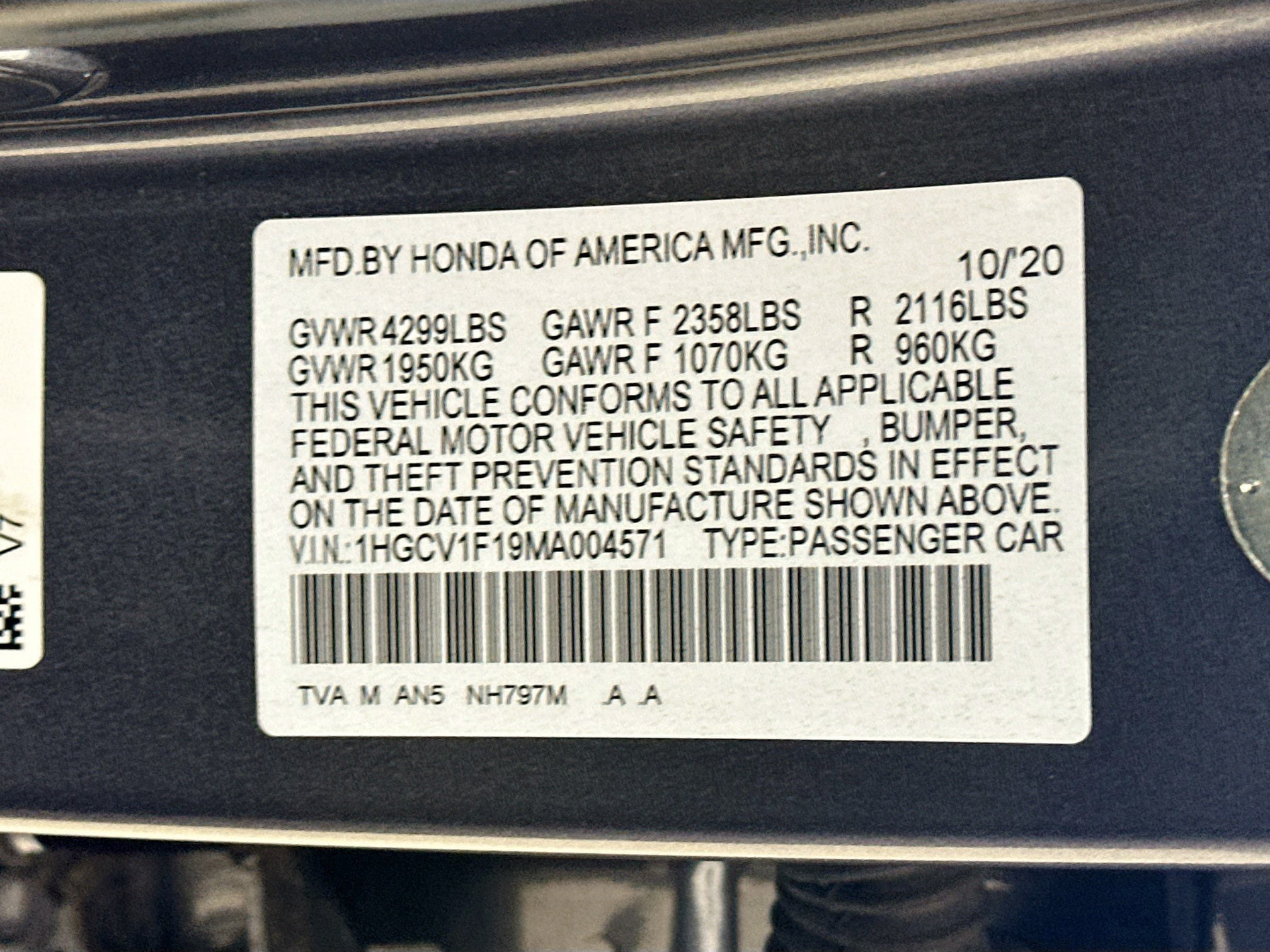 Used 2021 Honda Accord LX image 37