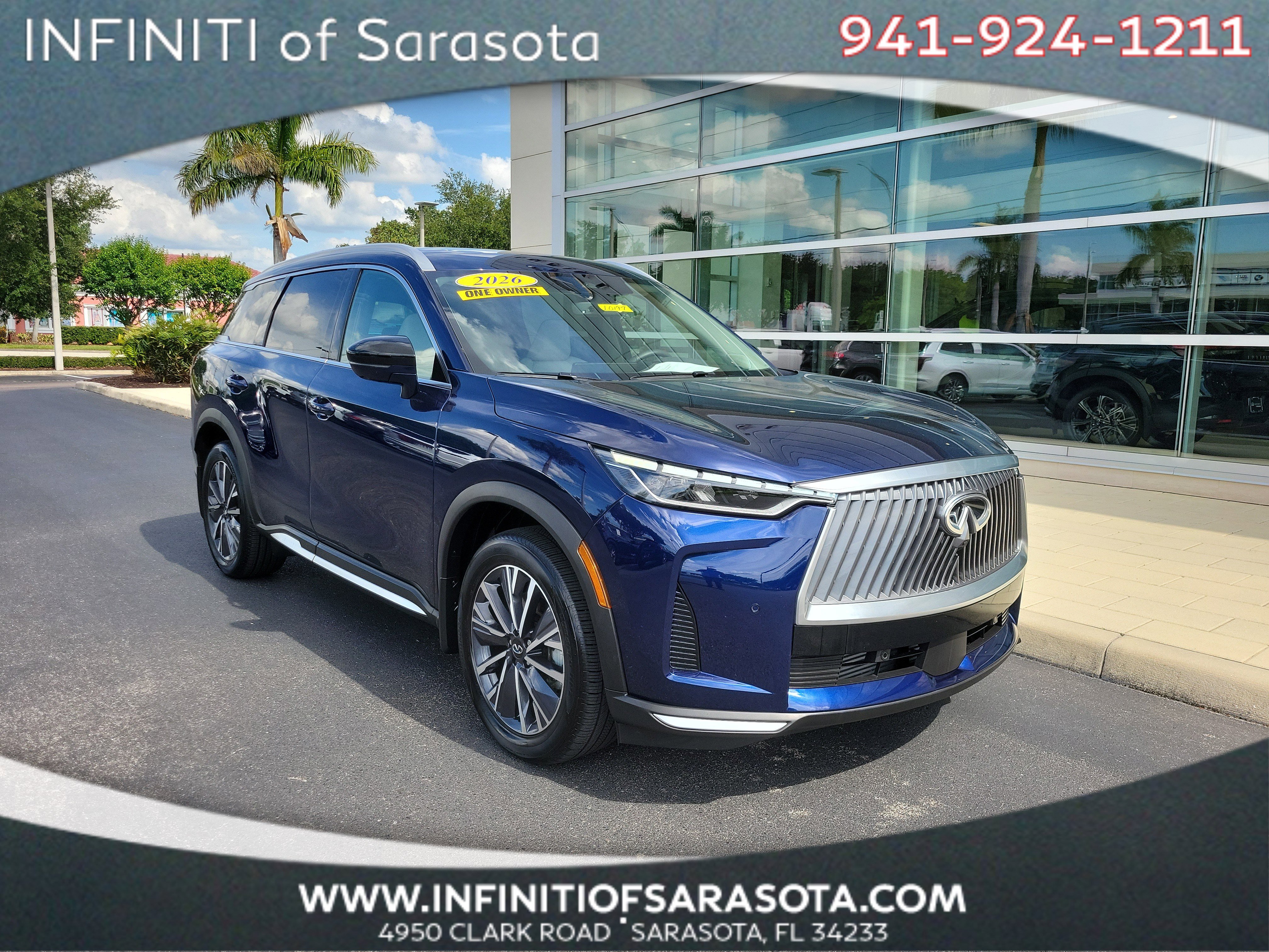 Certified 2026 INFINITI QX60 Luxe w/ Cargo Package