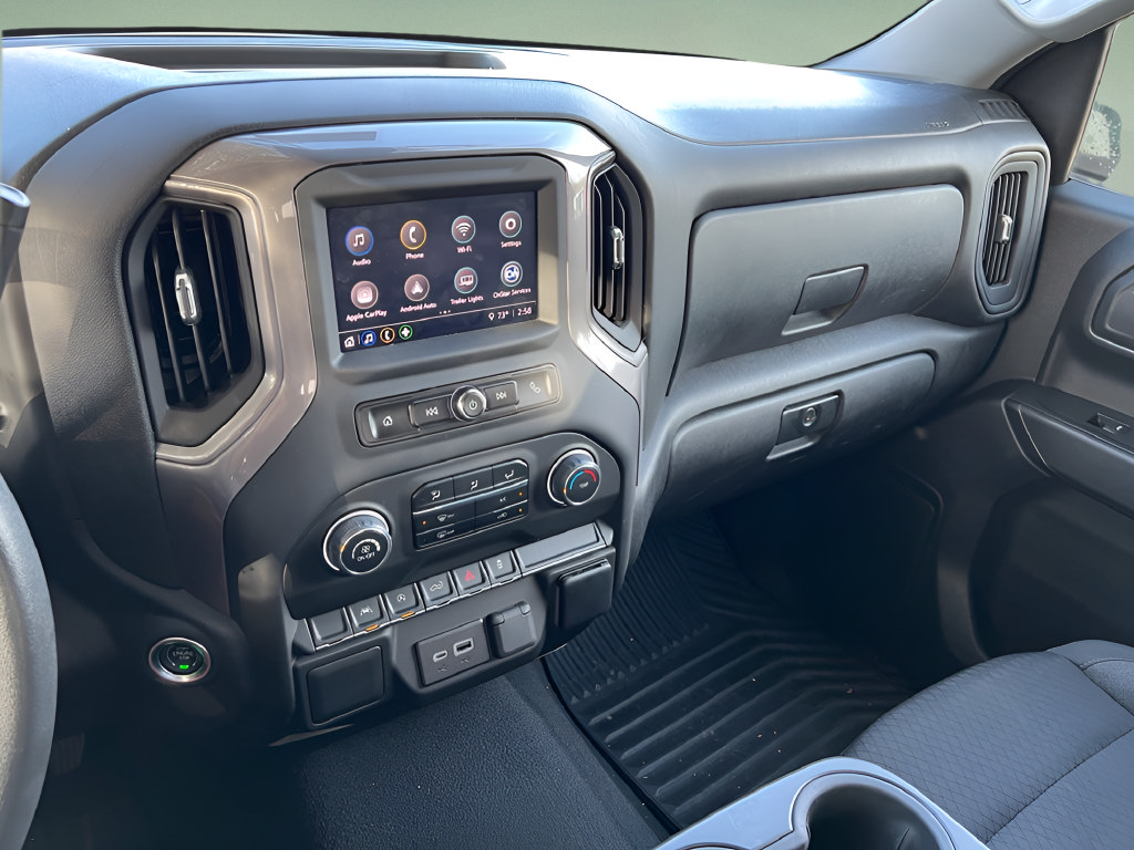 Used 2023 Chevrolet Silverado 1500 Custom w/ 2.7L Blackout Package AWD/4WD image 24