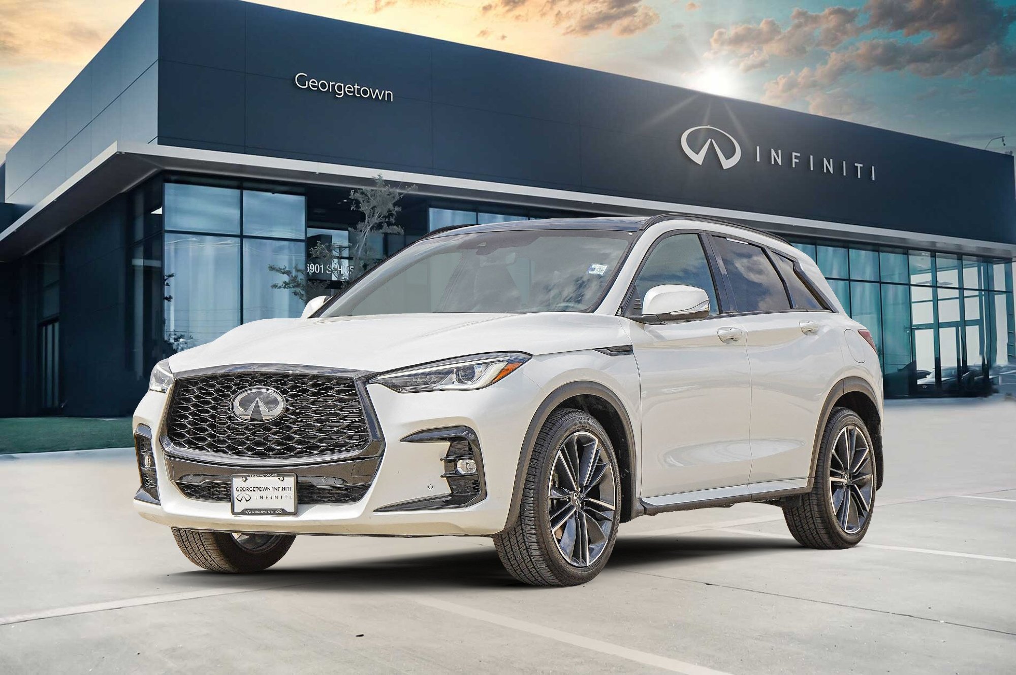 Certified 2025 INFINITI QX50 Sport w/ Cargo Package image 8