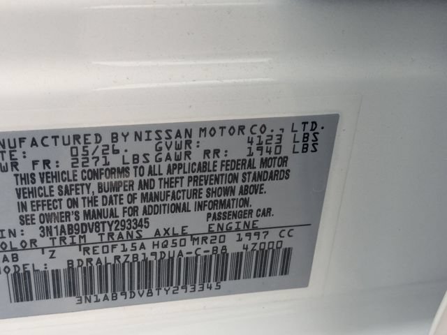 New 2026 Nissan Sentra SR w/ SR Premium Package FWD image 36
