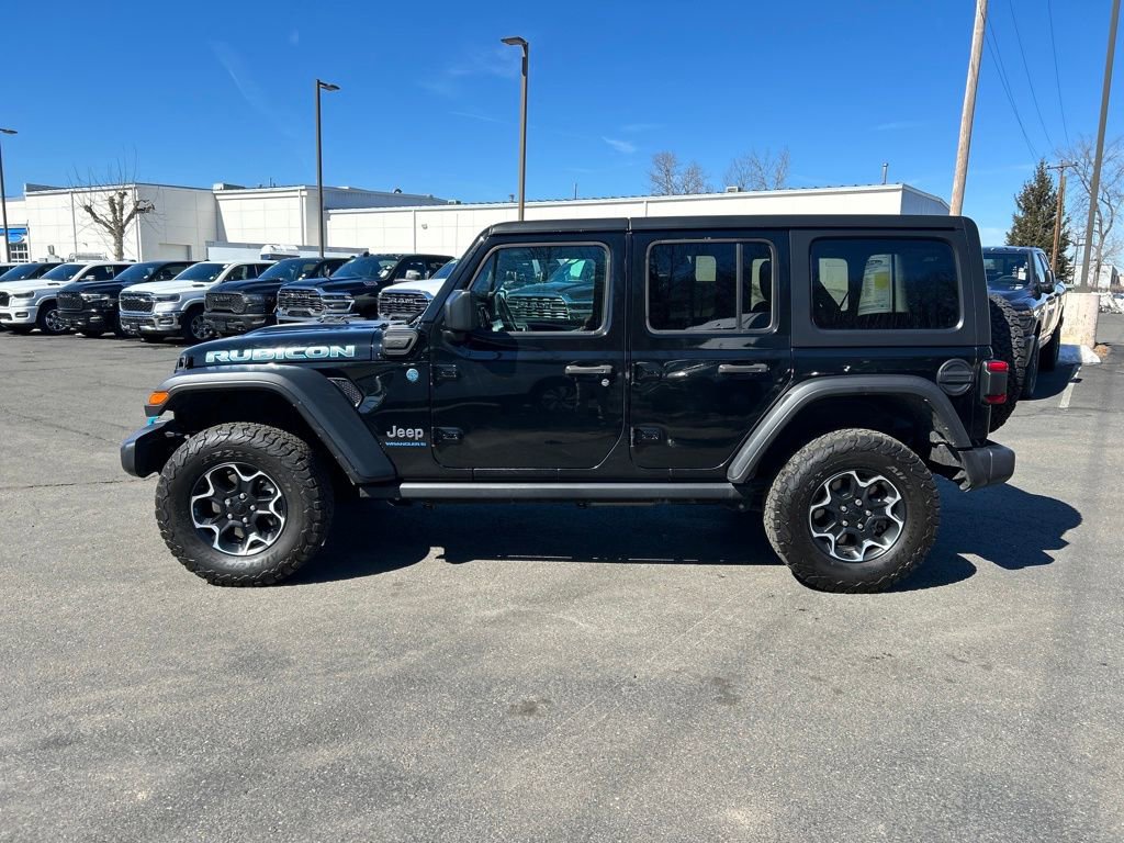 Used 2023 Jeep Wrangler Unlimited Rubicon 4xe w/ Cold Weather Group AWD/4WD image 8