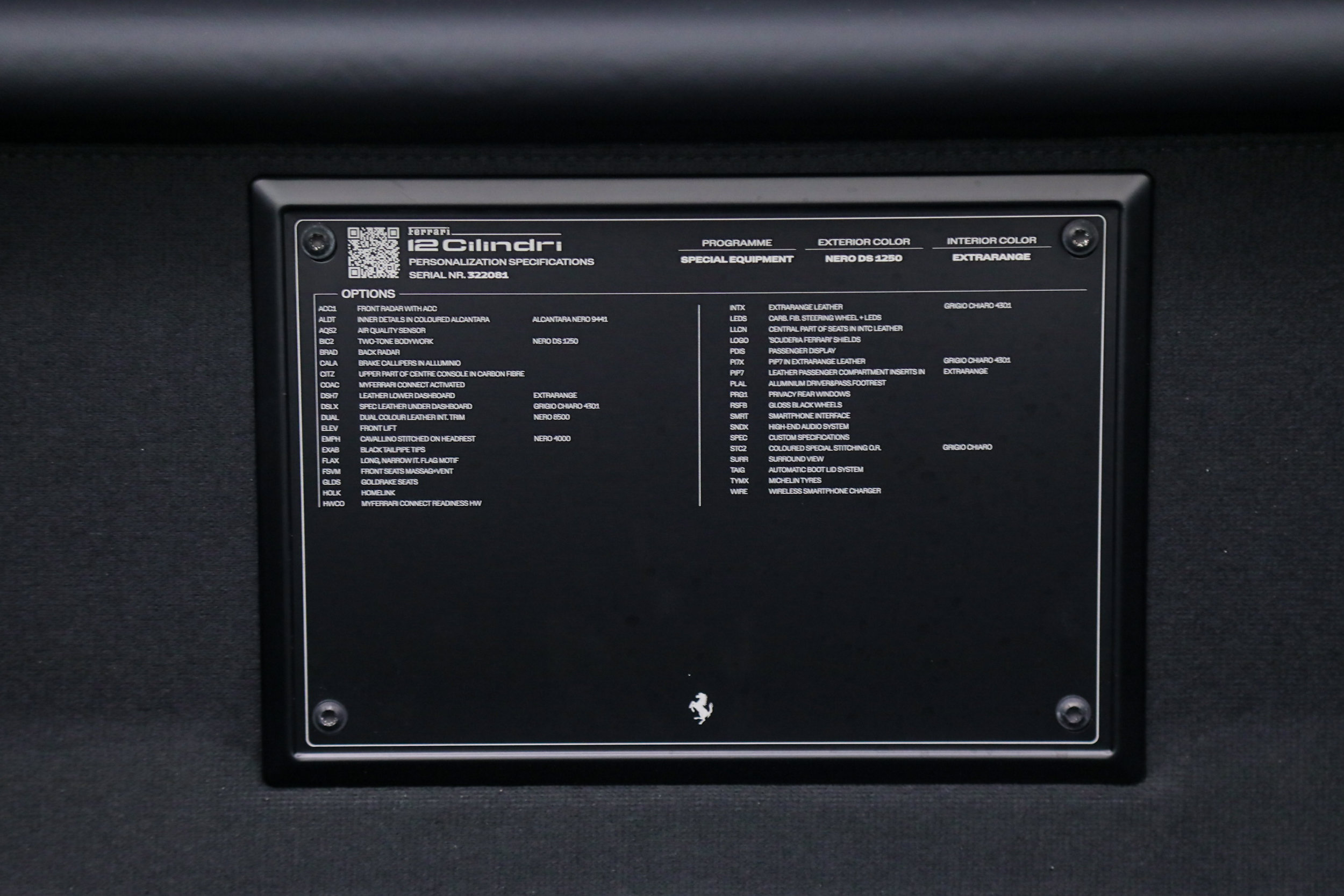 Certified 2025 Ferrari 12Cilindri RWD image 48
