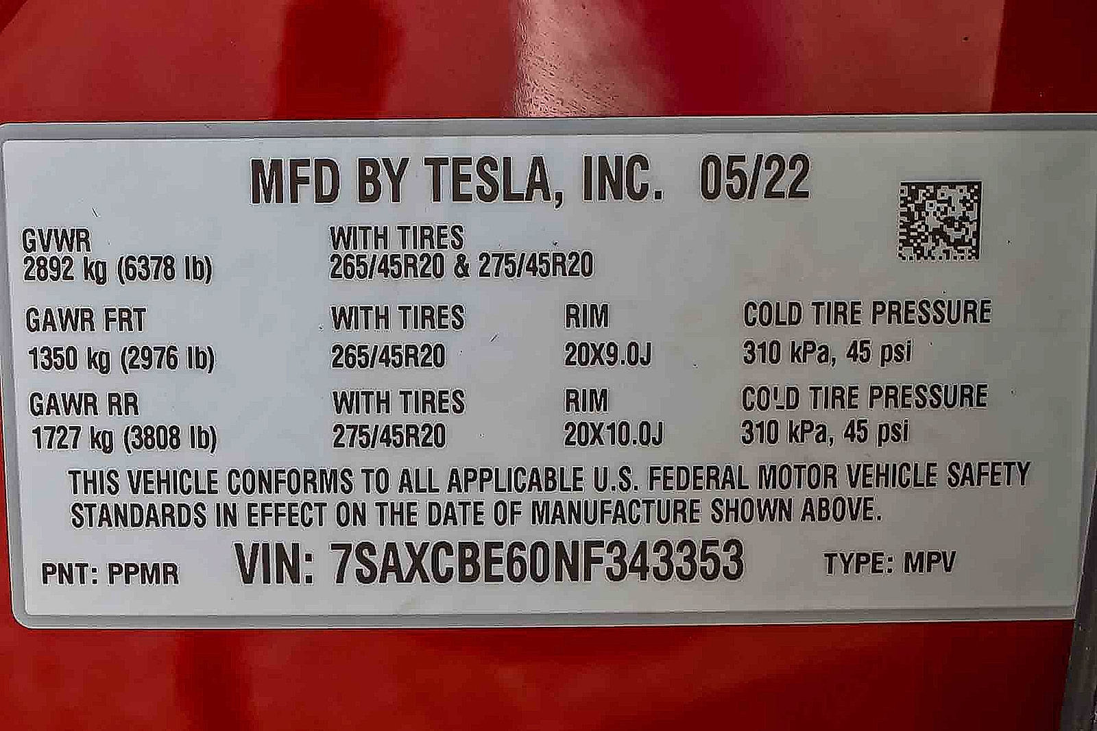 Used 2022 Tesla Model X Plaid AWD/4WD image 28