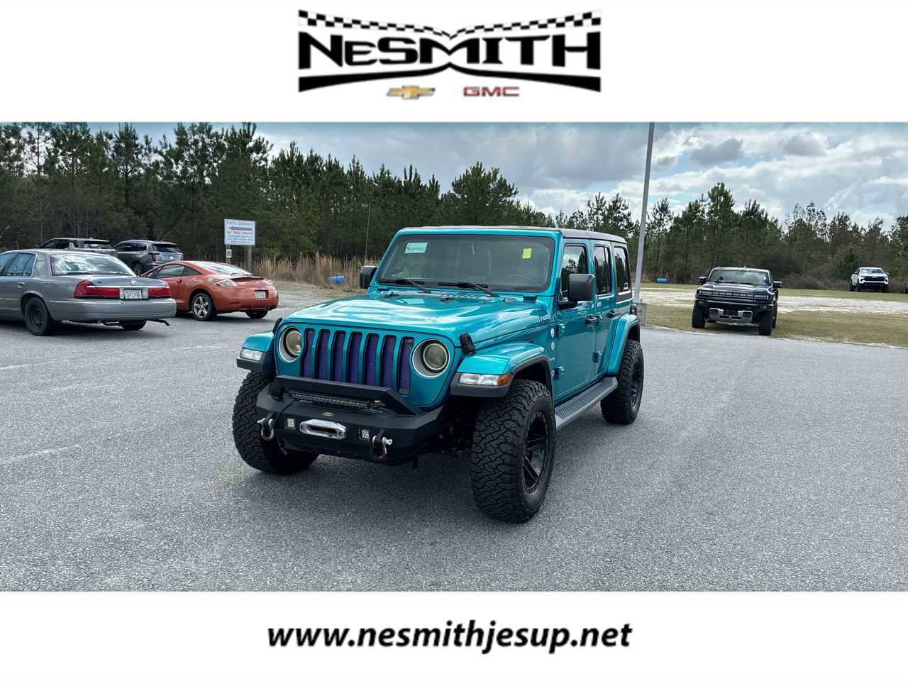 Used 2020 Jeep Wrangler Unlimited Sahara image 1