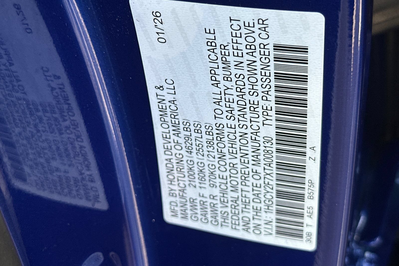 Used 2026 Honda Accord Sport image 34