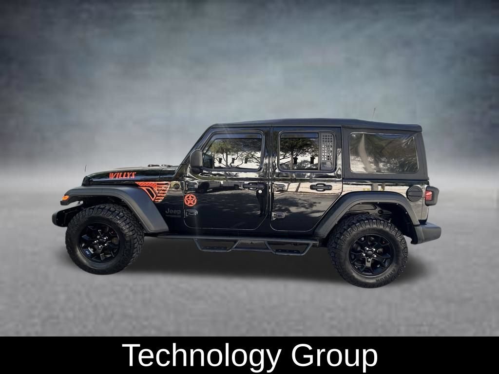Used 2022 Jeep Wrangler Unlimited Sport AWD/4WD image 4