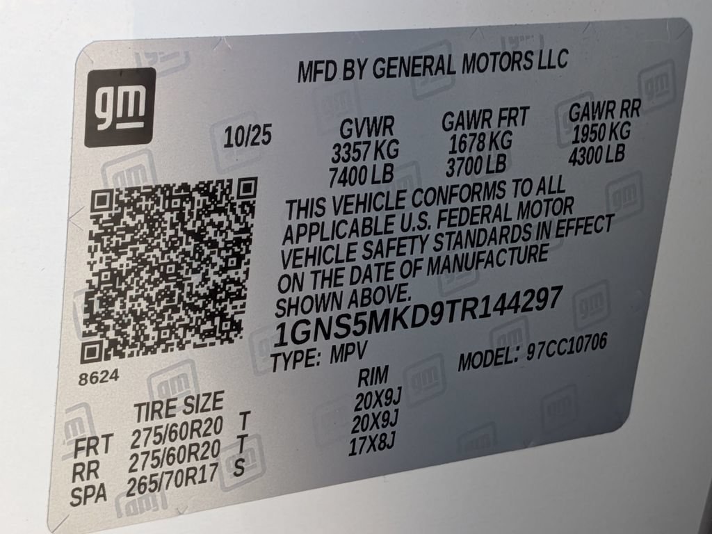 New 2026 Chevrolet Tahoe LS RWD image 29