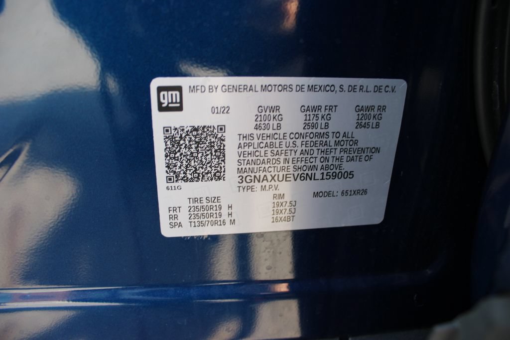 Used 2022 Chevrolet Equinox LT AWD/4WD image 43