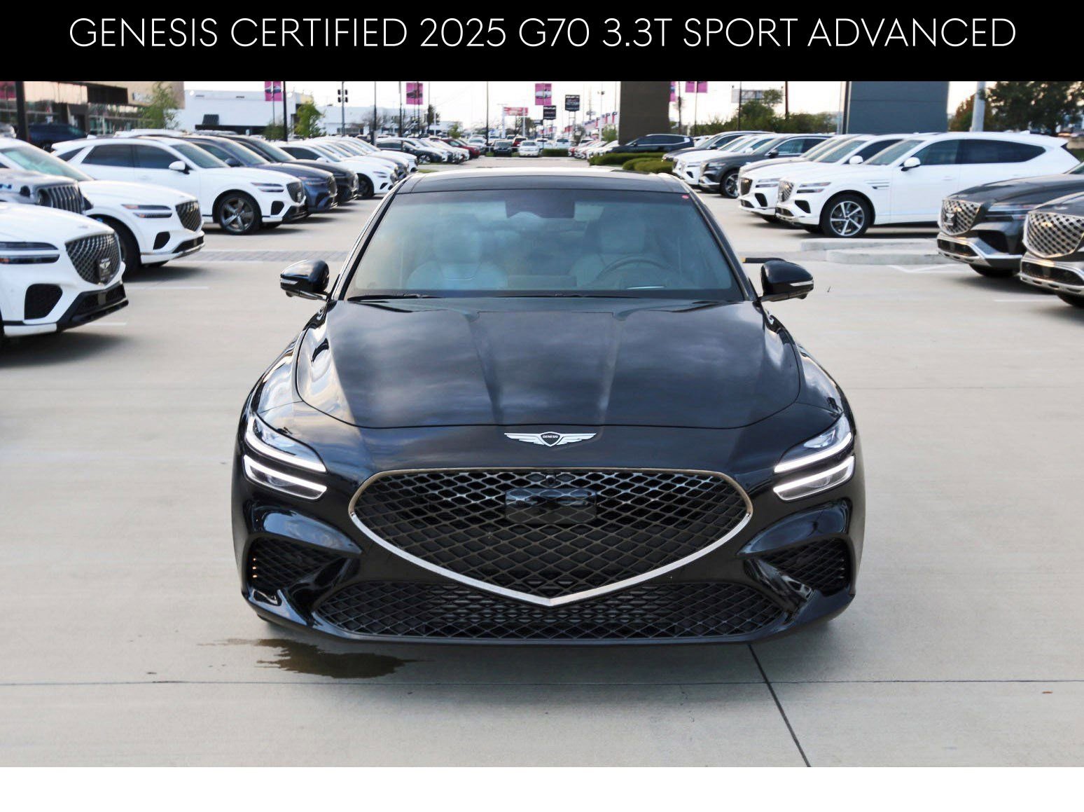 Used 2025 Genesis G70 3.3T Advanced w/ Sport Prestige Package image 2
