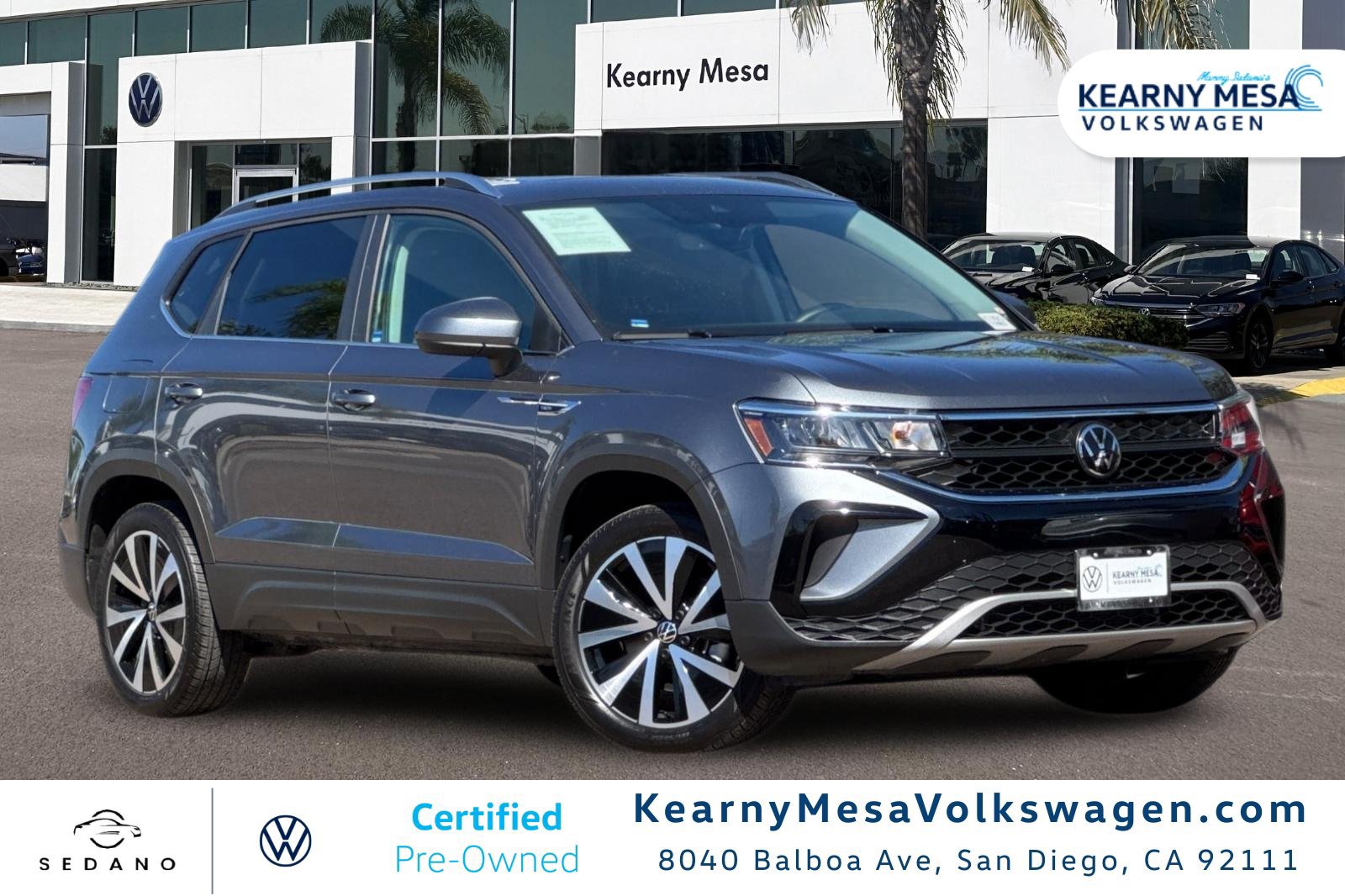 Used 2023 Volkswagen Taos SE w/ Panoramic Sunroof Package