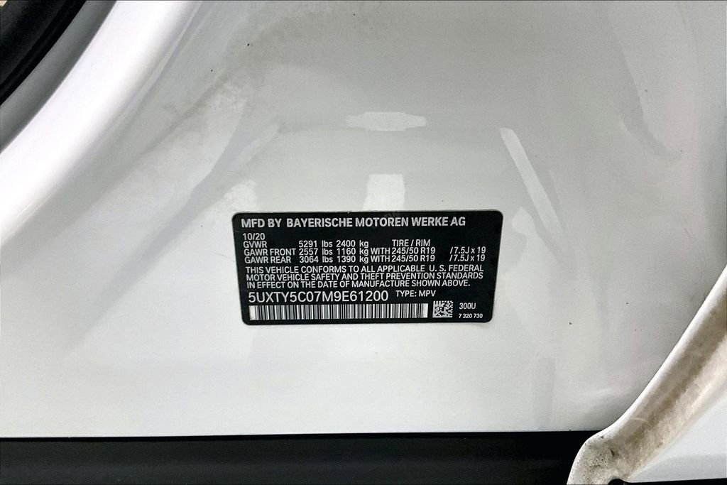 Used 2021 BMW X3 xDrive30i w/ Premium Package image 19