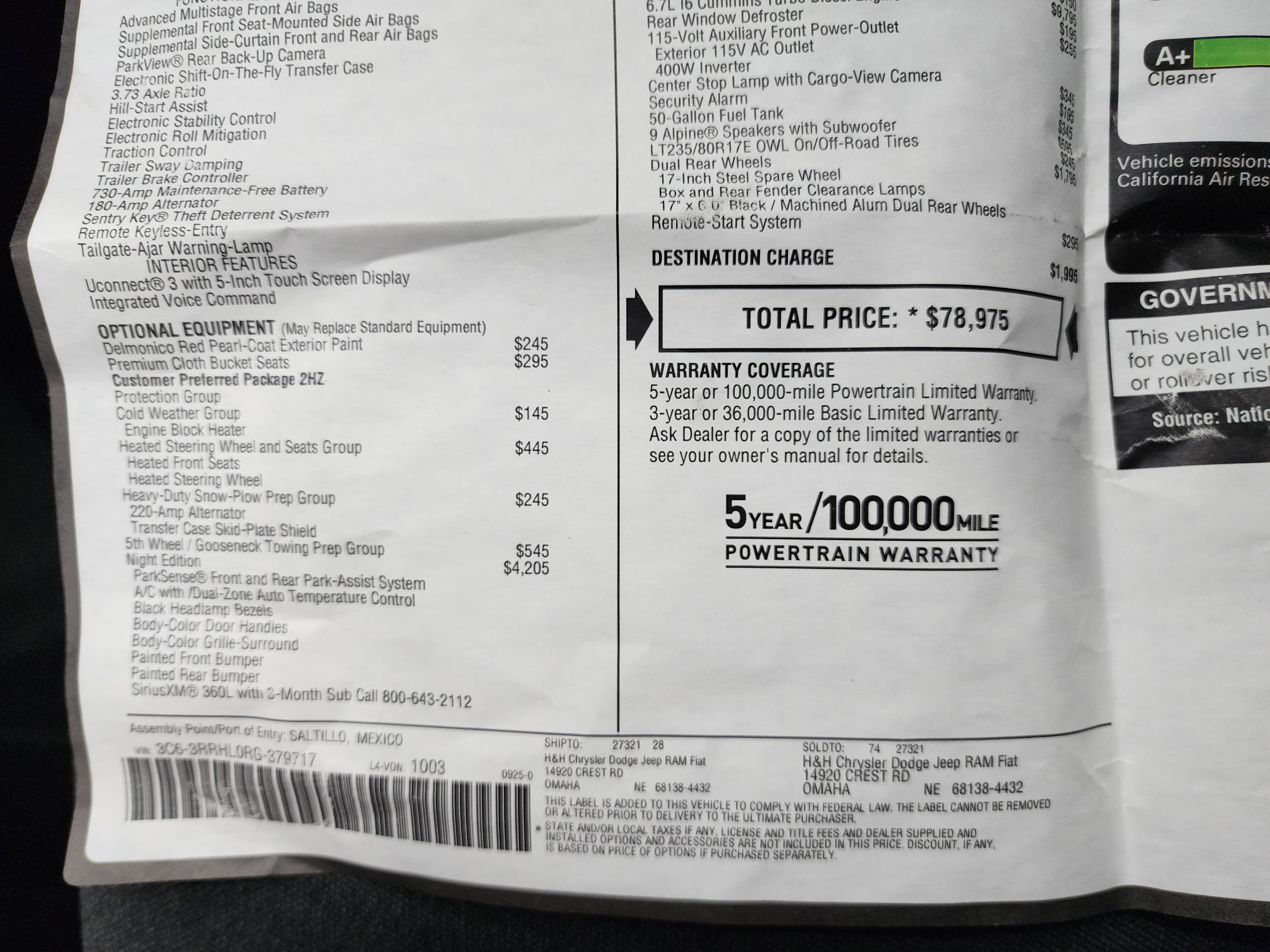 Used 2024 RAM 3500 Big Horn w/ Night Edition image 51