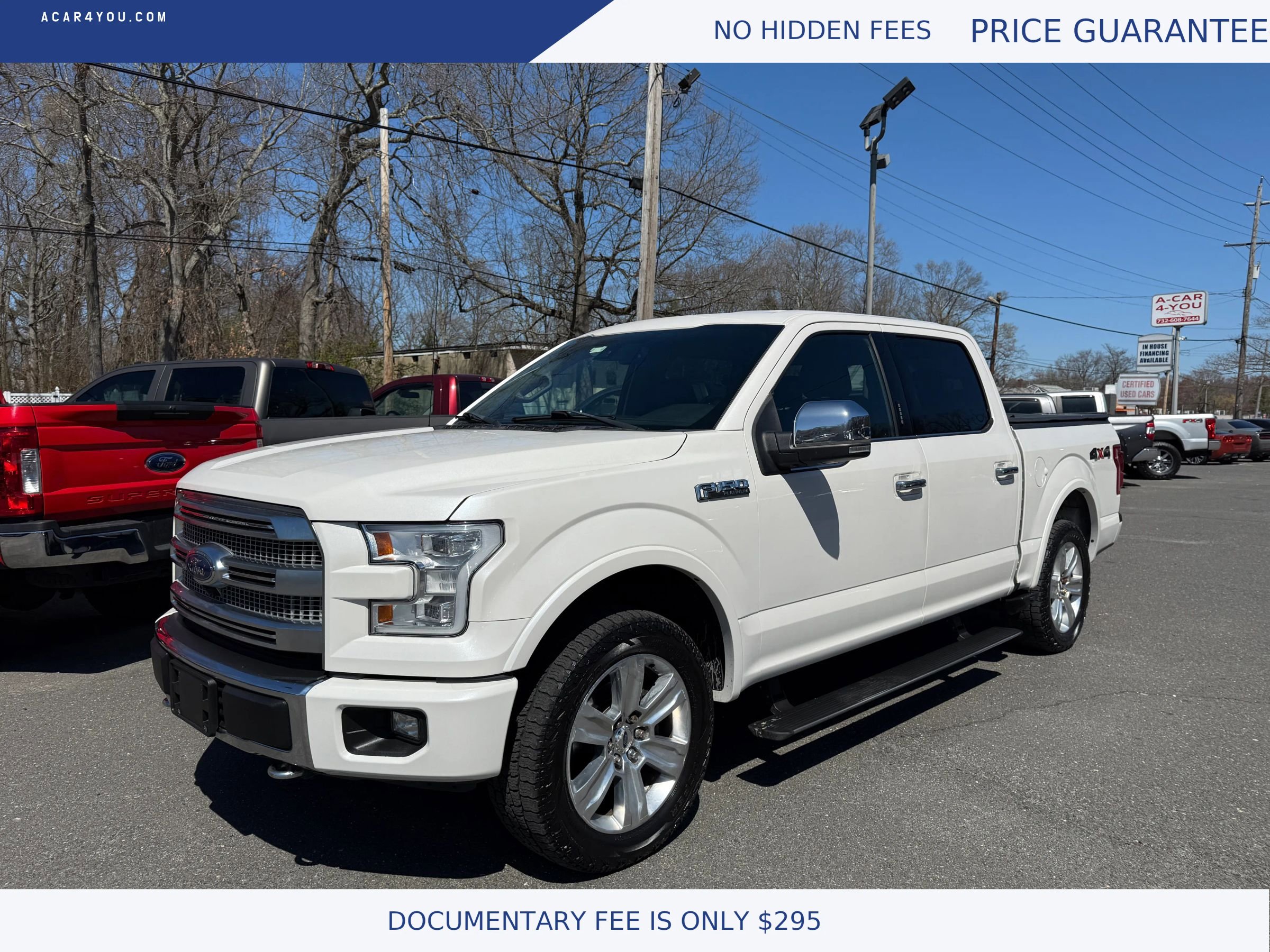 Used 2017 Ford F150 Platinum w/ Equipment Group 701A Luxury AWD/4WD image 1