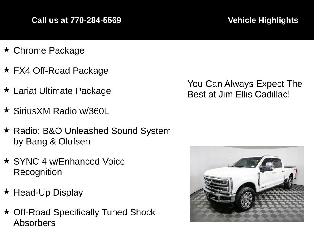 Used 2024 Ford F250 Lariat w/ Lariat Ultimate Package image 5