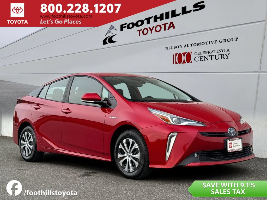 Certified 2019 Toyota Prius XLE