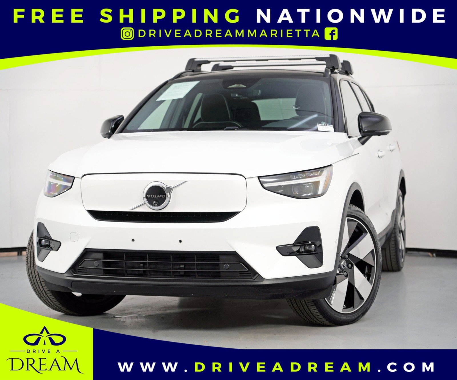 Used 2024 Volvo XC40 Recharge Plus w/ Protection Package Premier image 1