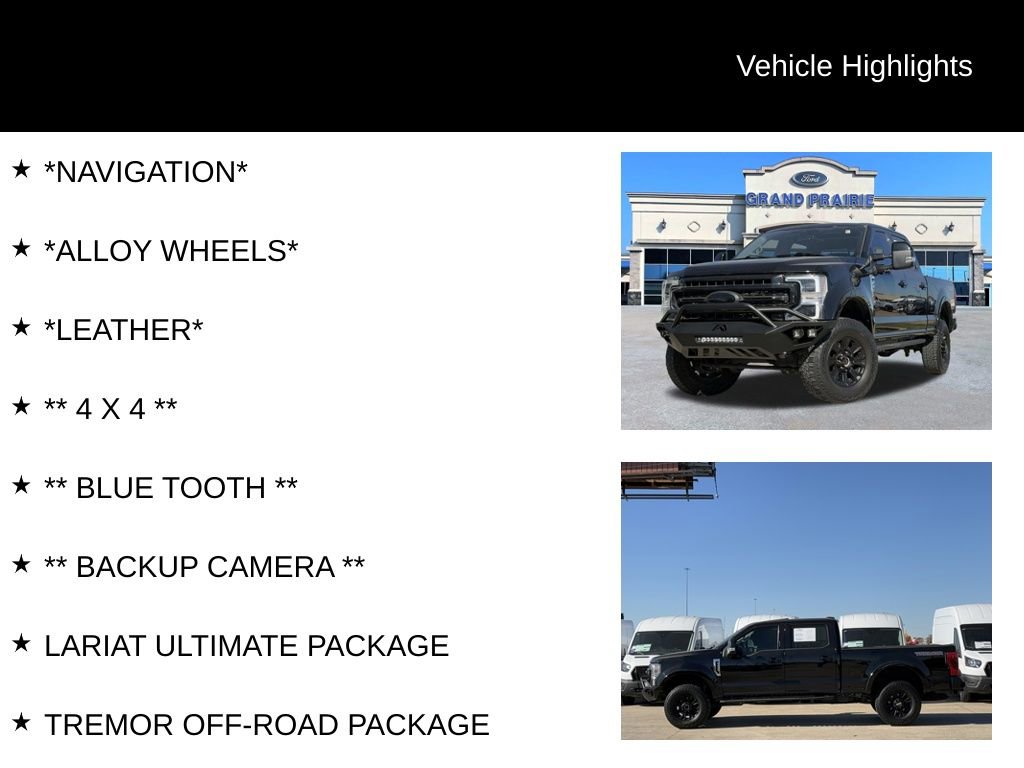 Used 2020 Ford F250 Lariat w/ Tremor Off-Road Package image 4