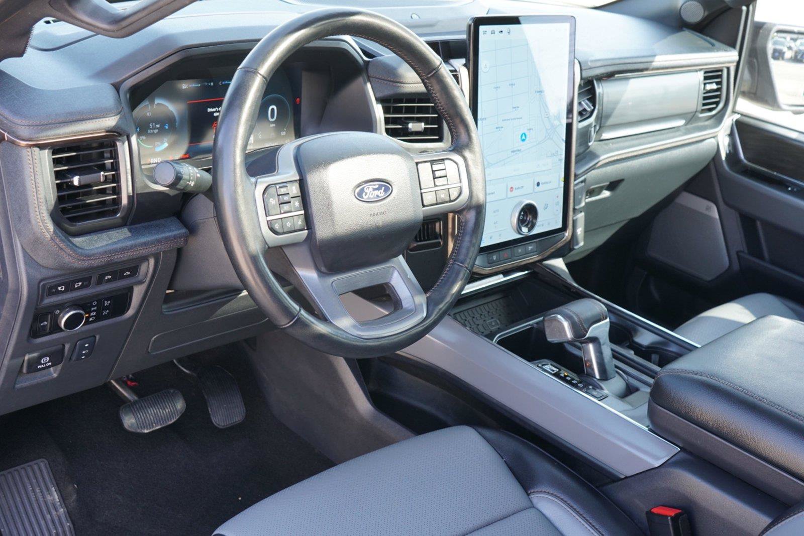 Certified 2024 Ford F150 Lightning Lariat AWD/4WD image 9
