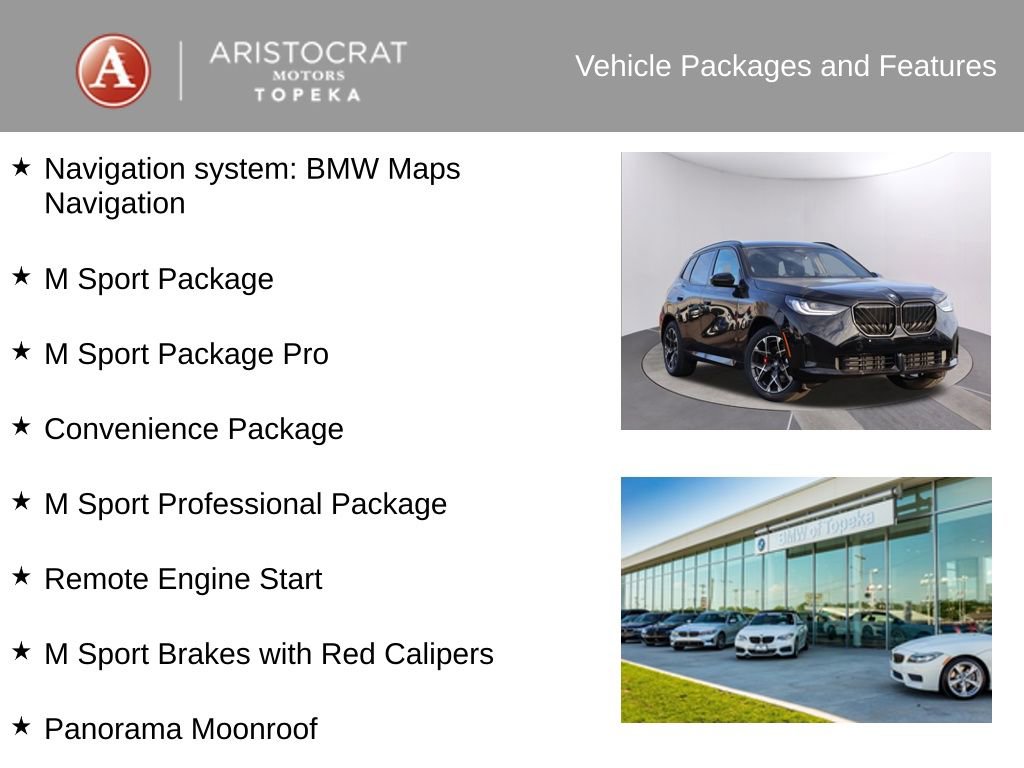 New 2026 BMW X3 xDrive30 w/ M Sport Package image 4