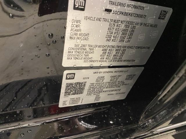 New 2026 Chevrolet Silverado 1500 Custom w/ Turbomax Blackout Package image 33