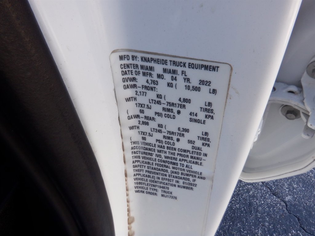 Used 2022 Chevrolet Silverado 2500 W/T w/ WT Convenience Package image 12