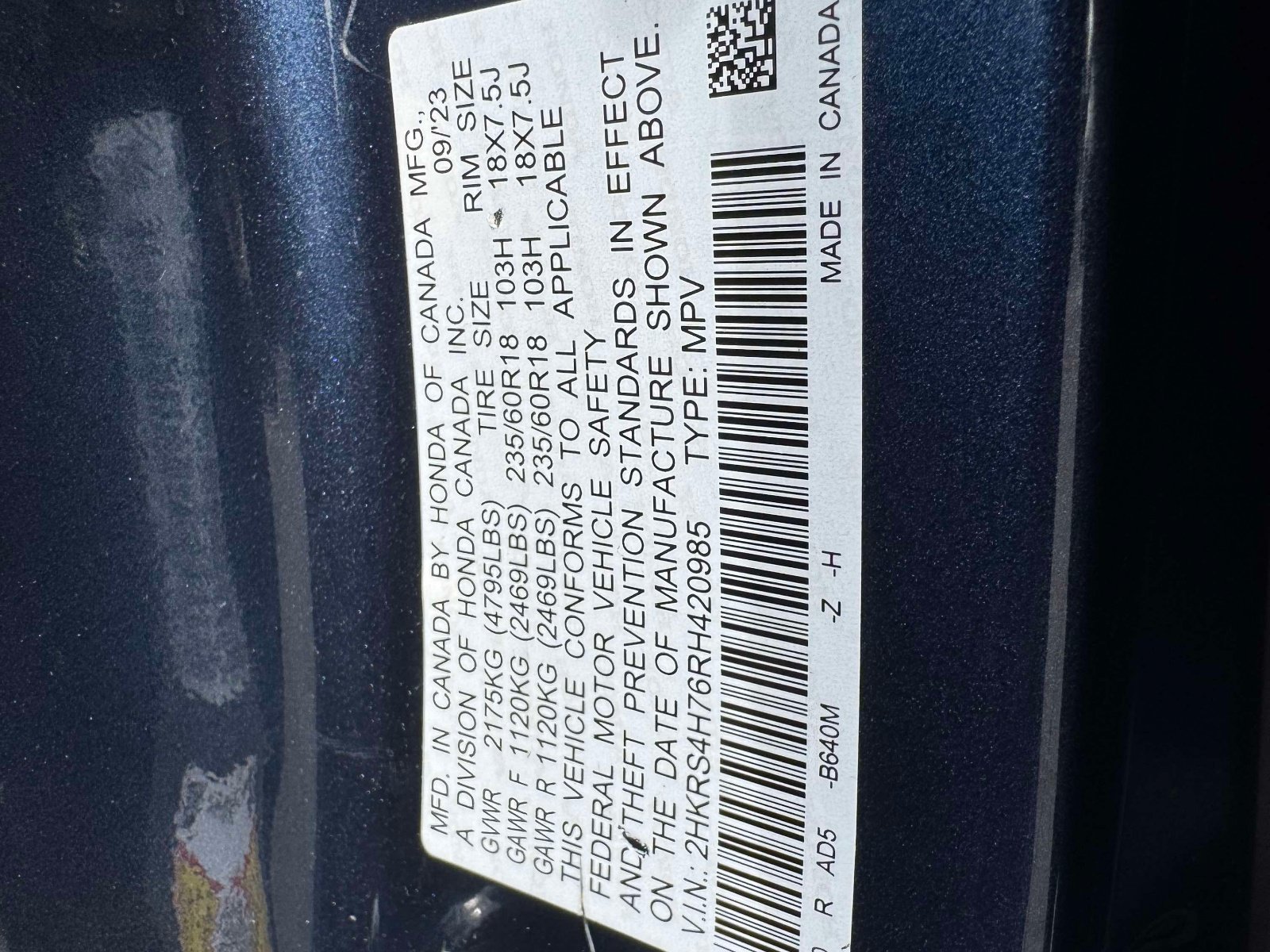 Used 2024 Honda CR-V EX-L image 25