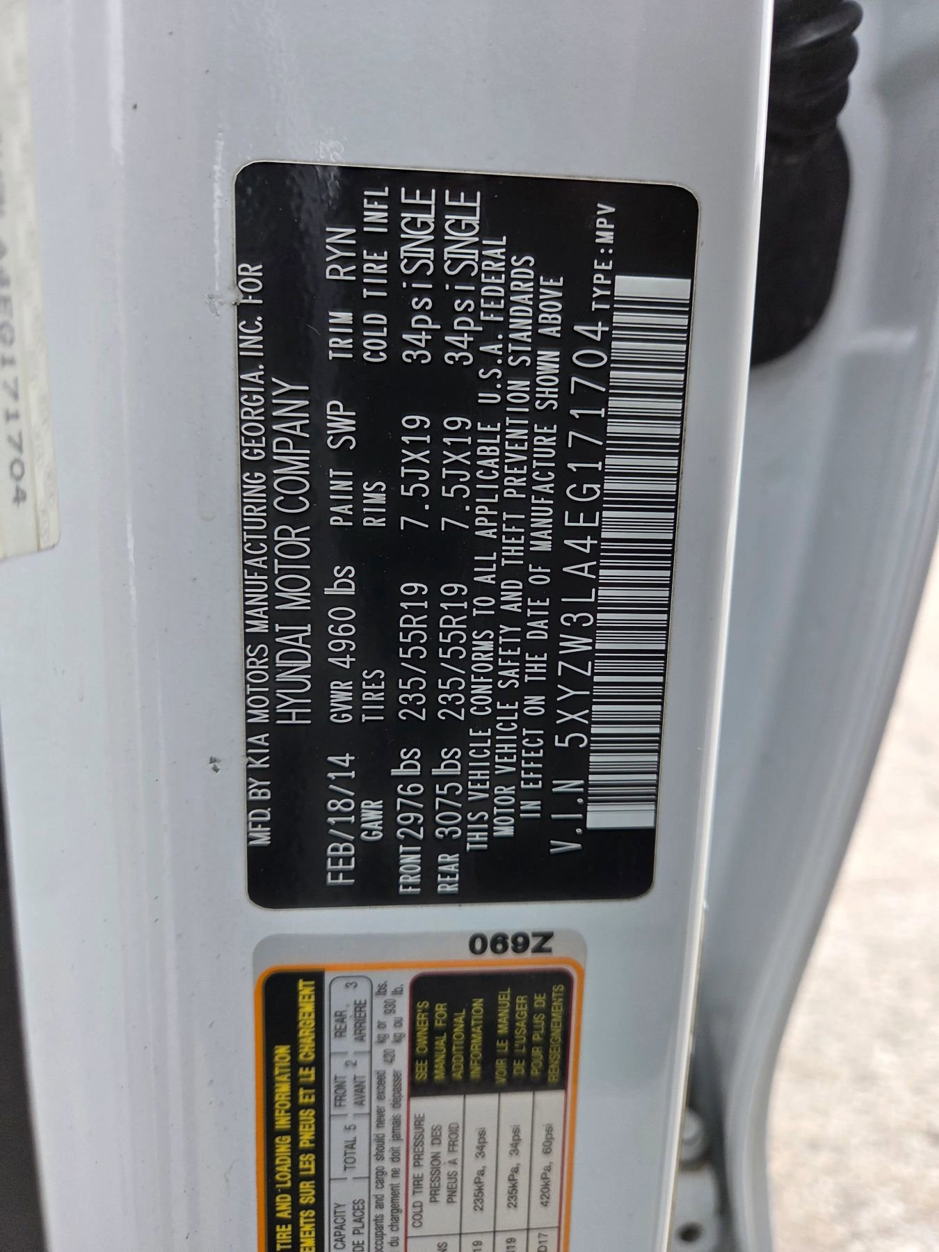 Used 2014 Hyundai Santa Fe Sport 2.0T w/ Technology Package 05 image 13