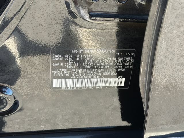 Used 2020 Subaru Outback Limited XT w/ Popular Package #2 AWD/4WD image 30