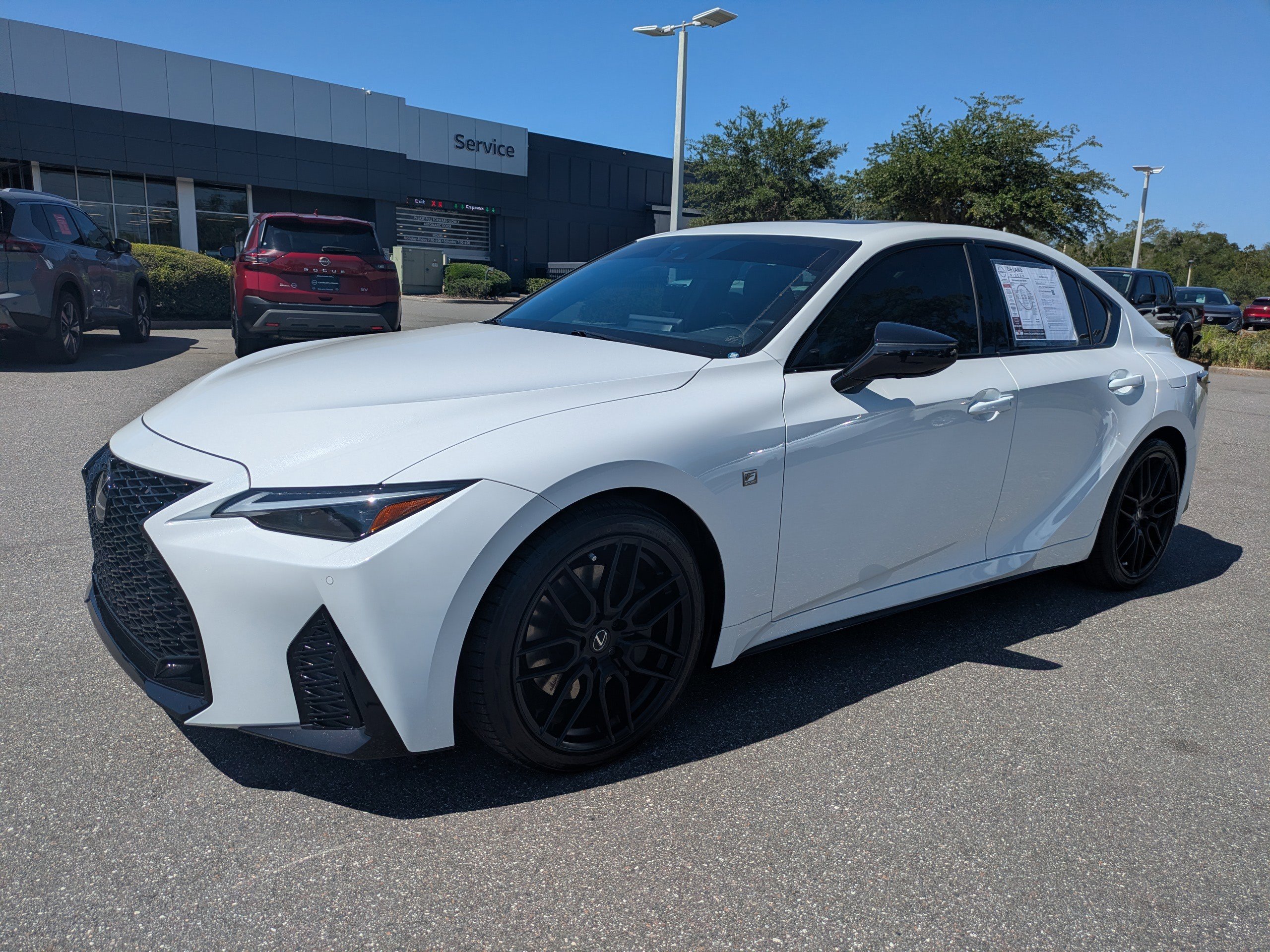 Used 2024 Lexus IS 350 F Sport w/ Blackout Package RWD image 8