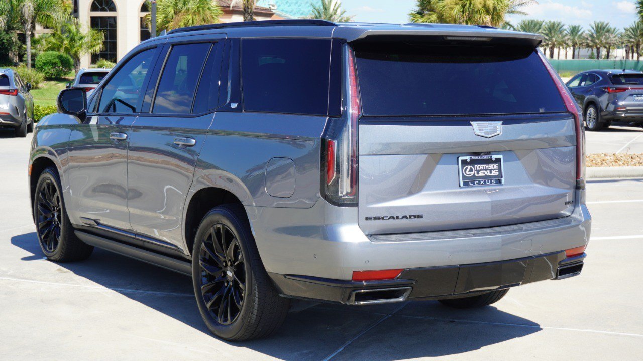 Used 2022 Cadillac Escalade Sport Platinum w/ LPO, ONYX Package RWD image 8